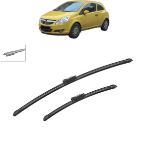 Set stergatoare auto OPEL CORSA D Hatchback Van (S07) din 2006-2014, Bosch Aerotwin, din cauciuc siliconat rezistent - Img 6