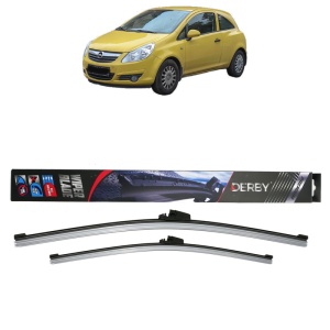 Set stergatoare auto OPEL CORSA D Hatchback Van (S07) din 2006-2014, Derby, din cauciuc siliconat rezistent