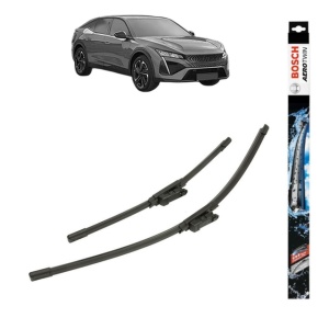 Set stergatoare auto PEUGEOT 408 II (FP_, F3_, FM_) din 2022-2023, Bosch Aerotwin, din cauciuc siliconat rezistent