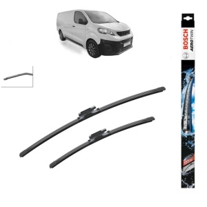 Set stergatoare auto PEUGEOT EXPERT Van (V_) din 2016-2025, Bosch Aerotwin, din cauciuc siliconat rezistent