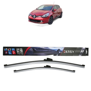 Set stergatoare auto RENAULT CLIO IV Hatchback Van (BH_) din 2014-2021, Derby, din cauciuc siliconat rezistent - Img 1