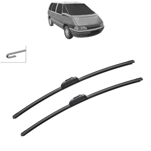 Set stergatoare auto RENAULT ESPACE II VAN (J/S63_) din 1992-1996, Bosch Aerotwin Retro Truck, din cauciuc siliconat rezistent - Img 7