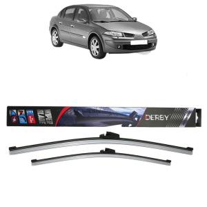 Set stergatoare auto RENAULT MEGANE II Saloon (LM0/1_) din 2003-2010, Derby, din cauciuc siliconat rezistent