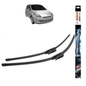 Set stergatoare auto RENAULT SCENIC III VAN (JZ0/1_) din 2009-2016, Bosch Aerotwin, din cauciuc siliconat rezistent