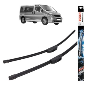 Set stergatoare auto RENAULT TRAFIC II Bus (JL) din 2001-2018, Bosch Aerotwin Retrofit, din cauciuc siliconat rezistent