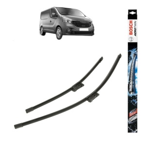 Set stergatoare auto RENAULT TRAFIC III Van (FG_) din 2014-2023, Bosch Aerotwin, din cauciuc siliconat rezistent