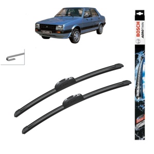 Set stergatoare auto SEAT MALAGA (23A) din 1985-1993, Bosch Aerotwin Retrofit, din cauciuc siliconat rezistent