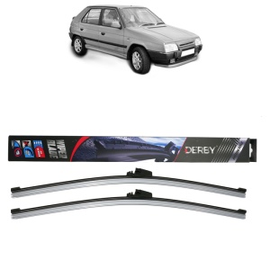 Set stergatoare auto SKODA FAVORIT (781) din 1989-1994, Derby, din cauciuc siliconat rezistent