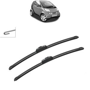 Set stergatoare auto SMART CITY-COUPE (450) din 1998-2004, Bosch Aerotwin Retrofit, din cauciuc siliconat rezistent - Img 7