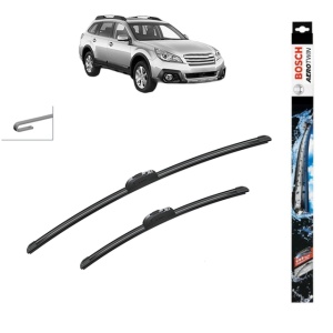Set stergatoare auto SUBARU OUTBACK (BR) din 2009-2014, Bosch Aerotwin Retrofit, din cauciuc siliconat rezistent