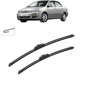 Set stergatoare auto TOYOTA COROLLA Saloon (_E12_) din 2001-2008, Bosch Aerotwin Retrofit, din cauciuc siliconat rezistent - Img 7