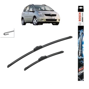 Set stergatoare auto TOYOTA COROLLA Verso (_E12_) din 2001-2004, Bosch Aerotwin Retrofit, din cauciuc siliconat rezistent