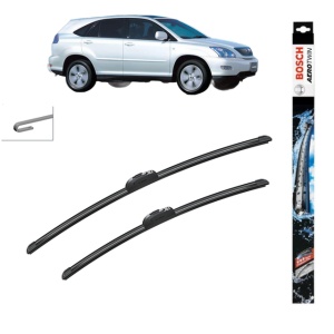 Set stergatoare auto TOYOTA HARRIER (_U3_) din 2003-2013, Bosch Aerotwin Retrofit, din cauciuc siliconat rezistent