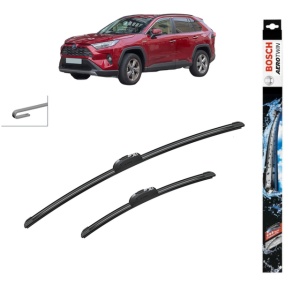 Set stergatoare auto TOYOTA RAV 4 IV (_A4_) din 2012-2019, Bosch Aerotwin Retrofit, din cauciuc siliconat rezistent