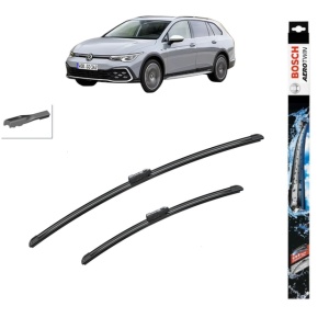 Set stergatoare auto VOLKSWAGEN GOLF ALLTRACK VIII (CG5) din 2020-2024, Bosch Aerotwin, din cauciuc siliconat rezistent - Img 1