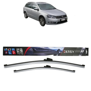 Set stergatoare auto VOLKSWAGEN PASSAT B7 Estate Van (365) din 2010-2014, Derby, din cauciuc siliconat rezistent