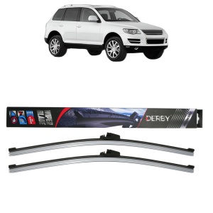 Set stergatoare auto VOLKSWAGEN TOUAREG (7LA, 7L6, 7L7) din 2002-2010, Derby, din cauciuc siliconat rezistent