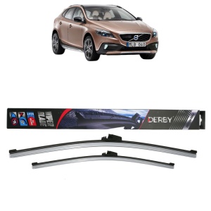 Set stergatoare auto VOLVO V40 Cross Country (526) din 2012-2019, Derby, din cauciuc siliconat rezistent - Img 1