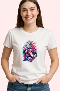 Tricou Masina Formula 1 Poligonala, Copii | Dama | Barbat - Img 4