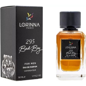 Apa de Parfum Lorinna Paris Parfum Bad Boy, 50 ml, de barbat - Img 1