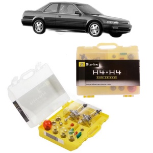 Kit trusa Set becuri H4 compatibila cu HONDA ACCORD IV Coupe (CB, CC) din 1992-1993, bec far, semnalizare , pozitie, iluminare numar, frana, plafoniera, stop frana