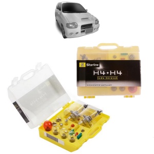 Kit trusa Set becuri H4 compatibila cu SUZUKI ALTO V (HA12_, HA23_, HA22_) din 2000-2002, bec far, semnalizare , pozitie, iluminare numar, frana, plafoniera, stop frana