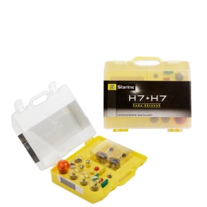 Kit trusa Set becuri H7 compatibila cu MITSUBISHI COLT Hatchback Van (Z3_V) din 2004-2012, bec far, semnalizare , pozitie, iluminare numar, frana, plafoniera, stop frana