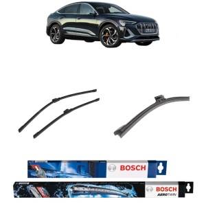 Set 3 stergatoare AUDI E-TRON Sportback (GEA) din 2019-2020, Bosch Aerotwin, din cauciuc siliconat rezistent