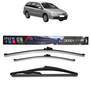 Set 3 stergatoare CITROEN C5 II Break (RE_) din 2004-2008, Derby, din cauciuc siliconat rezistent