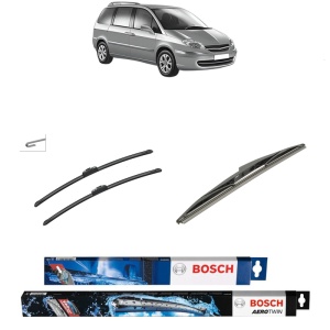 Set 3 stergatoare CITROEN C8 (EA_, EB_) din 2002-2012, Bosch Aerotwin Retrofit, din cauciuc siliconat rezistent