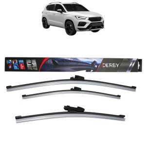 Set 3 stergatoare CUPRA ATECA (KH7, KHP, KBP) din 2018-2023, Derby, din cauciuc siliconat rezistent