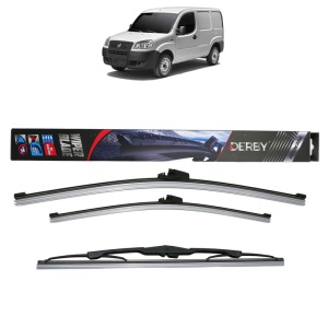 Set 3 stergatoare FIAT DOBLO Box Body/MPV (223_) din 2001-2010, Derby, din cauciuc siliconat rezistent