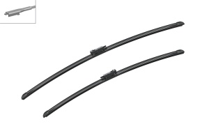 Set 3 stergatoare FORD C-MAX II Van din 2010-2019, Bosch Aerotwin, din cauciuc siliconat rezistent - Img 3
