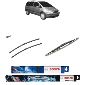 Set 3 stergatoare FORD GALAXY MK I VAN (WGR) din 1995-2006, Bosch Aerotwin, din cauciuc siliconat rezistent