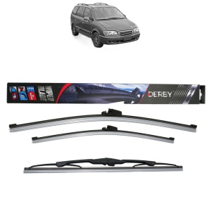Set 3 stergatoare HYUNDAI TRAJET Box Body/MPV (FO) din 1999-2008, Derby, din cauciuc siliconat rezistent