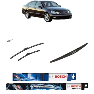 Set 3 stergatoare INFINITI G Coupe din 2002-2012, Bosch Aerotwin Retrofit, din cauciuc siliconat rezistent