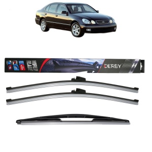 Set 3 stergatoare INFINITI G Coupe din 2002-2012, Derby, din cauciuc siliconat rezistent