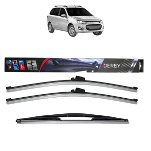 Set 3 stergatoare LADA KALINA II Estate (2194_) din 2013-2018, Derby, din cauciuc siliconat rezistent