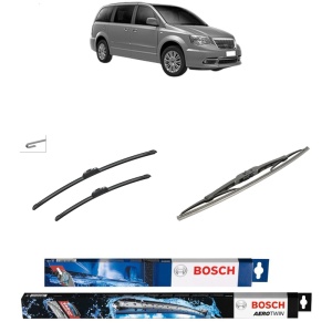 Set 3 stergatoare LANCIA VOYAGER MPV (404_) din 2011-2014, Bosch Aerotwin Retrofit, din cauciuc siliconat rezistent