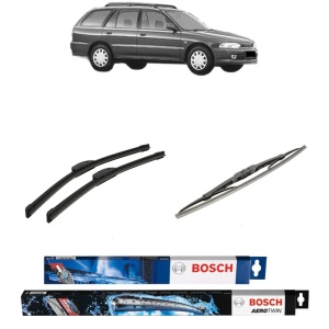 Set 3 stergatoare MITSUBISHI LANCER V Station Wagon (CB_W, CD_W) din 1992-2003, Bosch Aerotwin Retrofit, din cauciuc siliconat rezistent