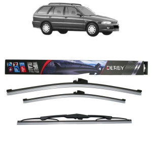 Set 3 stergatoare MITSUBISHI LANCER V Station Wagon (CB_W, CD_W) din 1992-2003, Derby, din cauciuc siliconat rezistent