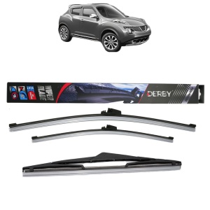 Set 3 stergatoare NISSAN JUKE (F15) din 2010-2019, Derby, din cauciuc siliconat rezistent