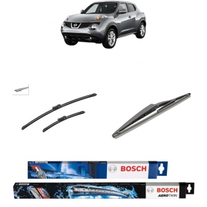 Set 3 stergatoare NISSAN JUKE Van (F15) din 2010-2019, Bosch Aerotwin, din cauciuc siliconat rezistent