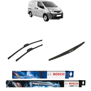 Set 3 stergatoare NISSAN NV200 Van din 2010-2014, Bosch Aerotwin Retrofit, din cauciuc siliconat rezistent