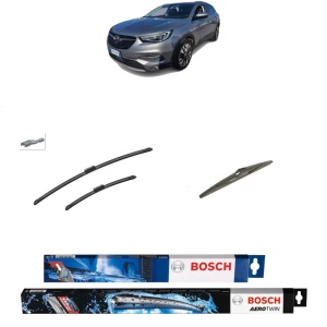 Set 3 stergatoare OPEL GRANDLAND / GRANDLAND X (A18, P1UO) din 2017-2021, Bosch Aerotwin, din cauciuc siliconat rezistent