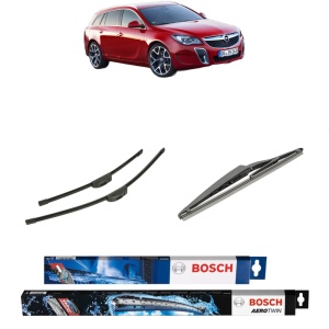 Set 3 stergatoare OPEL INSIGNIA A Country Tourer (G09) din 2008-2017, Bosch Aerotwin, din cauciuc siliconat rezistent