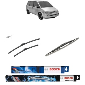 Set 3 stergatoare PEUGEOT 806 Van (AF_) din 1998-2003, Bosch Aerotwin Retrofit, din cauciuc siliconat rezistent