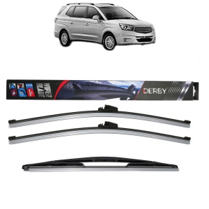Set 3 stergatoare SSANGYONG RODIUS II din 2013-2015, Derby, din cauciuc siliconat rezistent