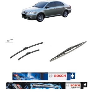 Set 3 stergatoare TOYOTA AVENSIS (_T25_) din 2003-2008, Bosch Aerotwin Retrofit, din cauciuc siliconat rezistent