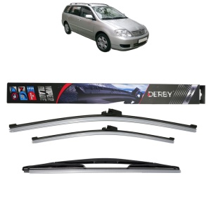 Set 3 stergatoare TOYOTA COROLLA Estate (_E12_) din 2001-2007, Derby, din cauciuc siliconat rezistent